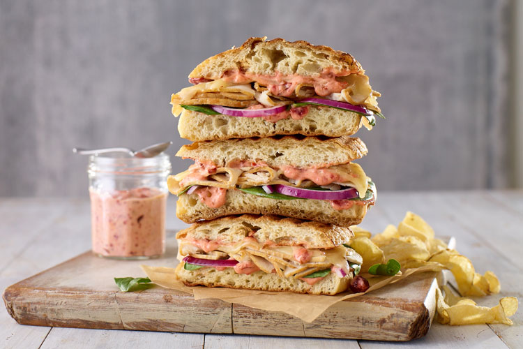 Turkey and Cranberry Panini | Ocean Spray®