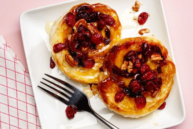 Cranberry Sticky Buns