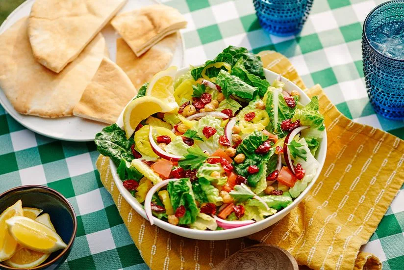 Deconstructed Falafel Salad