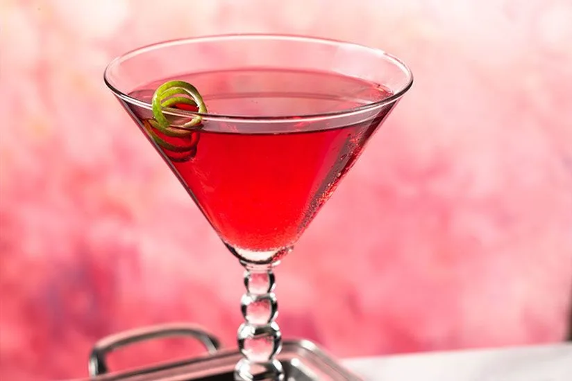 Cranberry Lime Cosmopolitan