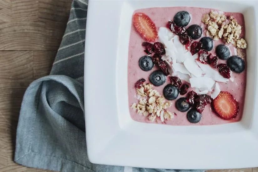 Pure Cranberry Smoothie Bowl