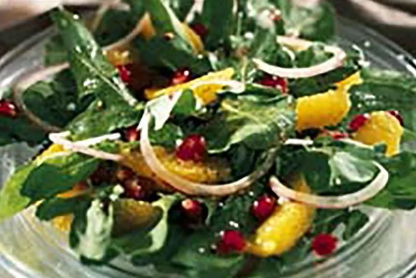 Pomegranate Arugula Salad