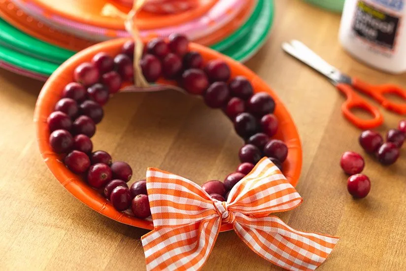 Mini Cranberry Wreaths