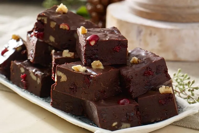 Cranberry Fudge - with fresh