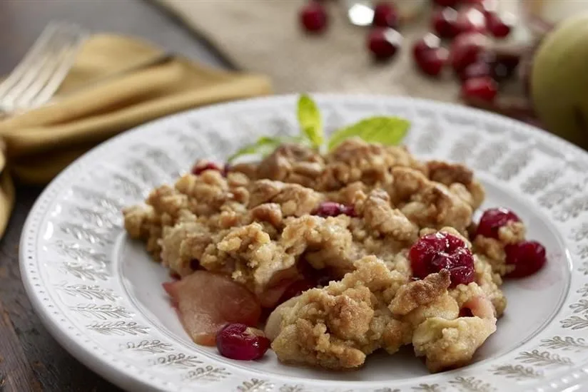 Cranberry Apple Crisp