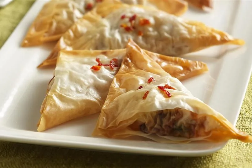 Sweet Savory Chicken Puffs