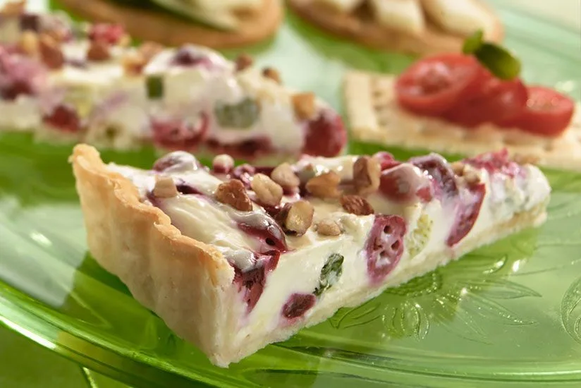 Cranberry Gorgonzola Appetizer Tart - Craisins