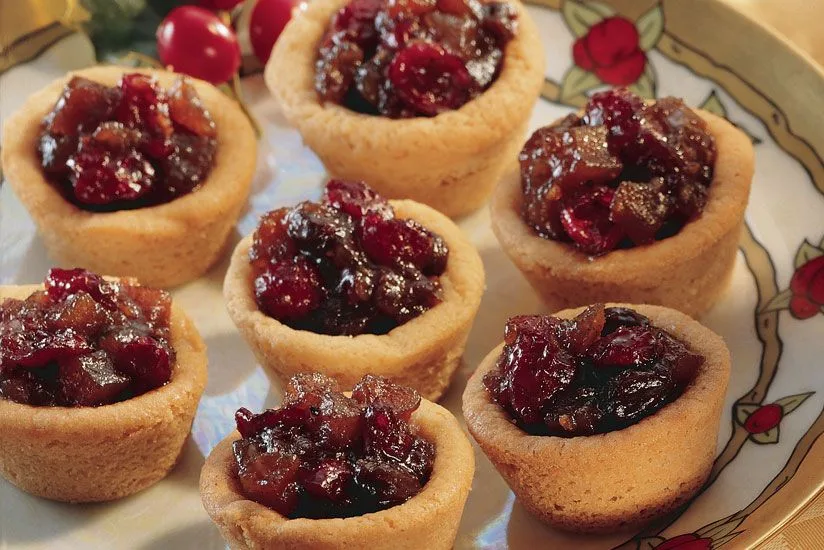 Cranberry Spiced Mini-Tarts