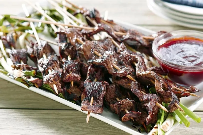 Sweet and Smokey Chipotle Americana Beef Satays