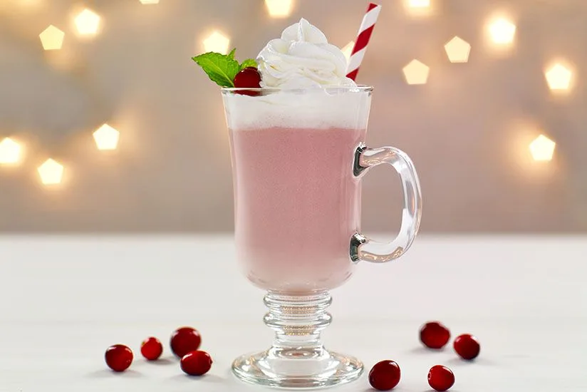 Cranberry White Hot Chocolate