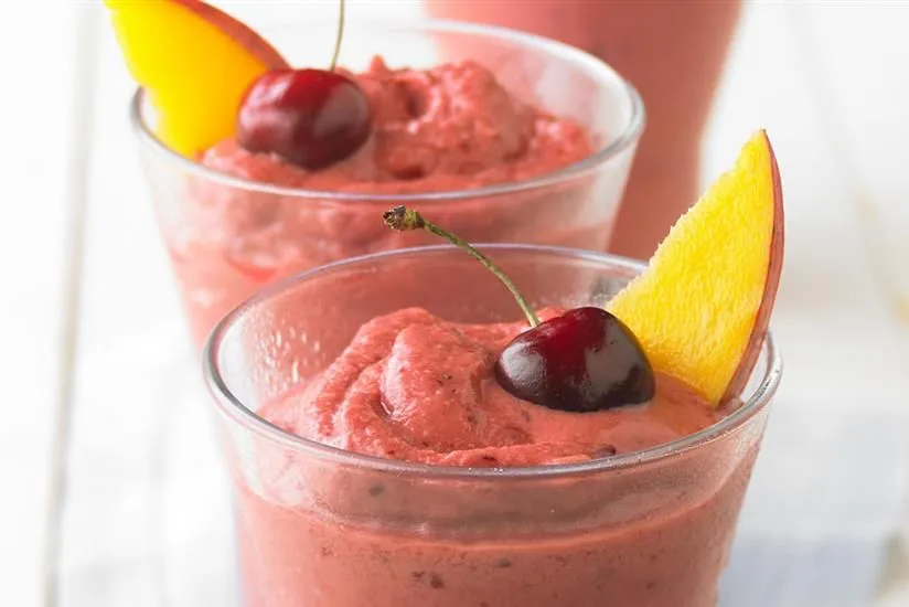 Cranberry Cherry Mango Smoothie