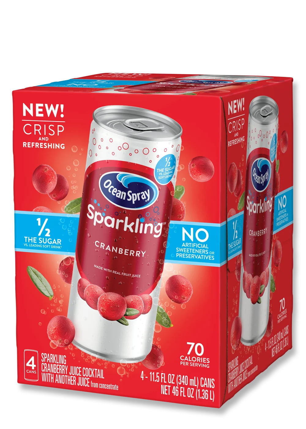 Sparkling Cranberry front image.