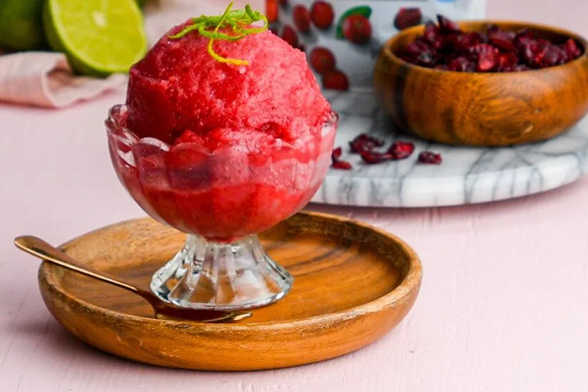 Cranberry Sorbet