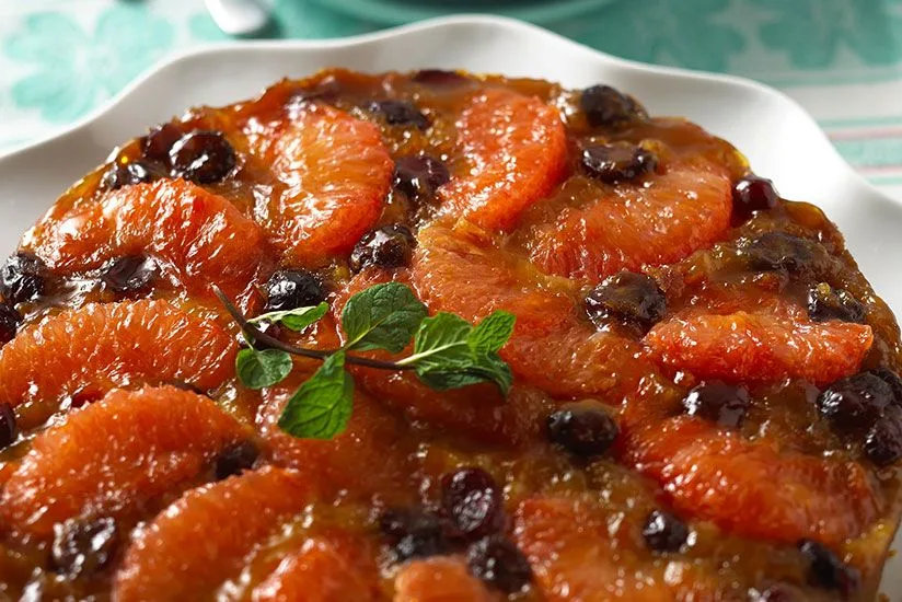 Grapefruit Upside Down Cake