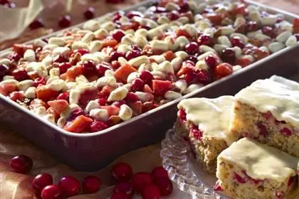 Cranberry, Apple, Sweet Potato Bake