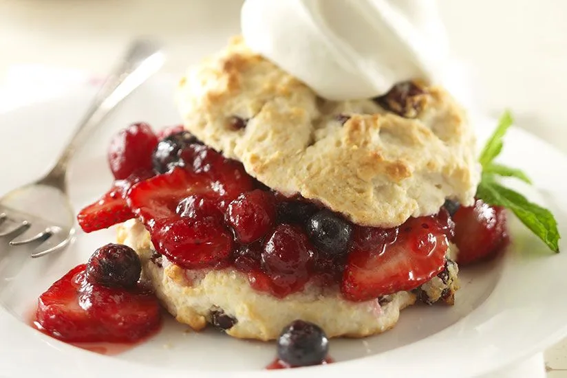 Red, White and Blue Shortcakes