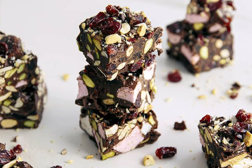 Cranberry Fruit & Nut Rocky Road