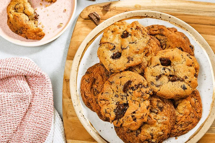 Cranberry Chocolate Pecan Air Fryer Cookies