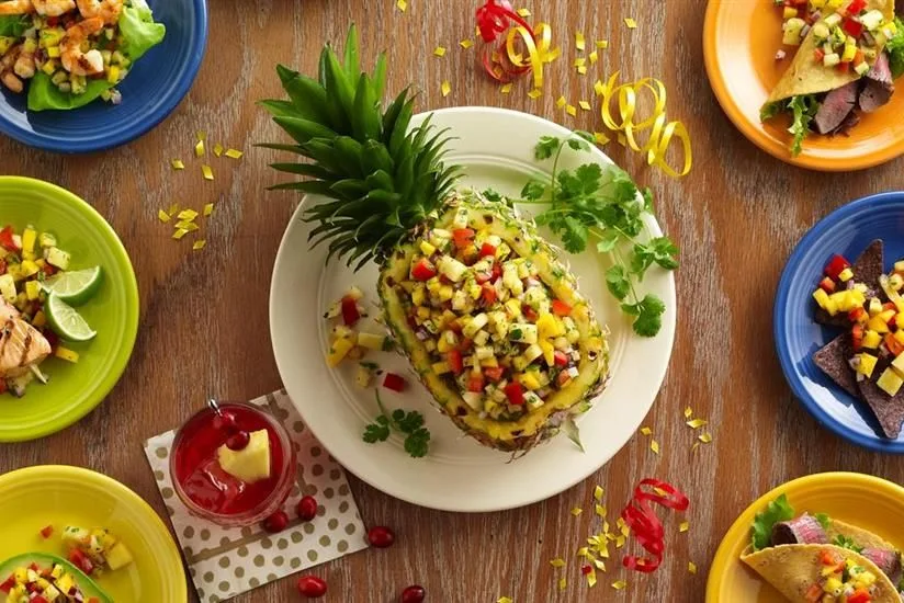 Cranberry Pineapple Mango Salsa