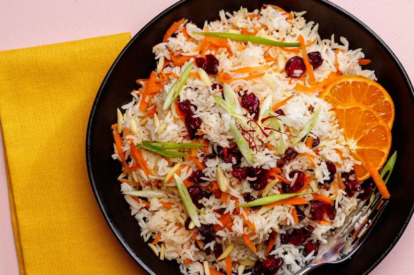 Cranberry Jeweled Rice