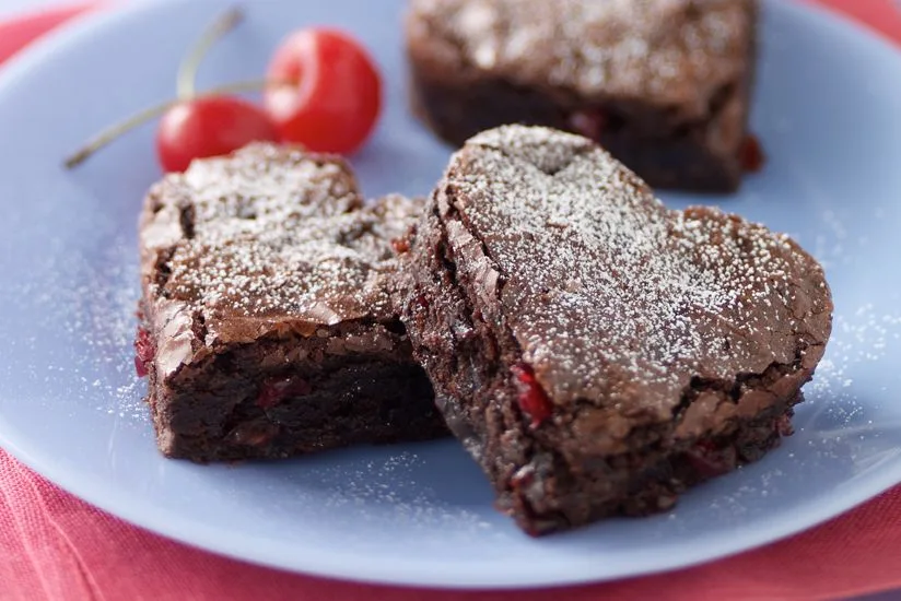 Chewy Cherry Brownies