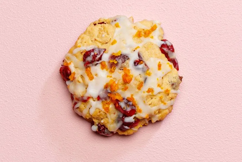 Cranberry Orange Oatmeal Cookies