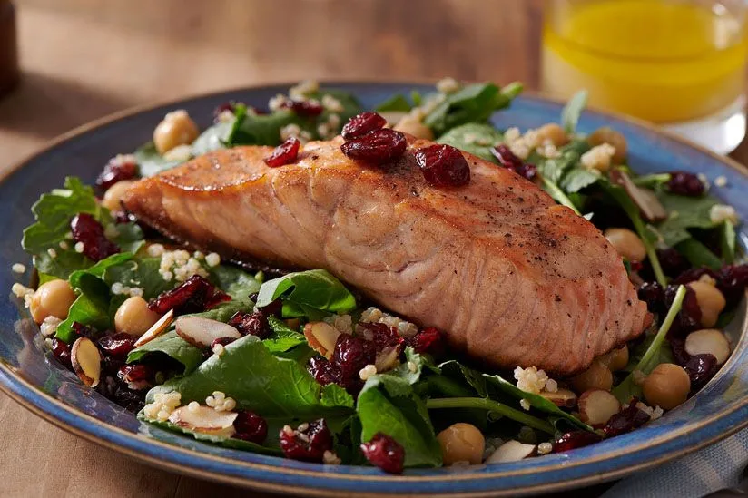 Greens, Grains, and Craisins® Dried Cranberries Bowl