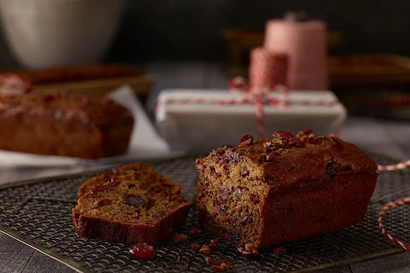 Healthy Cranberry Banana Bread