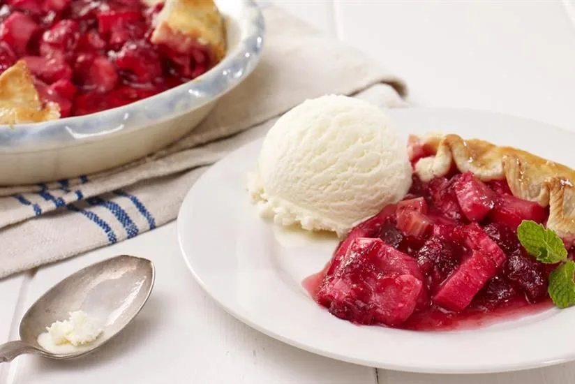 Country Cranberry Rhubarb Tart