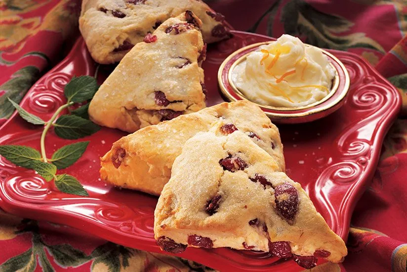 Cranberry Orange Scones