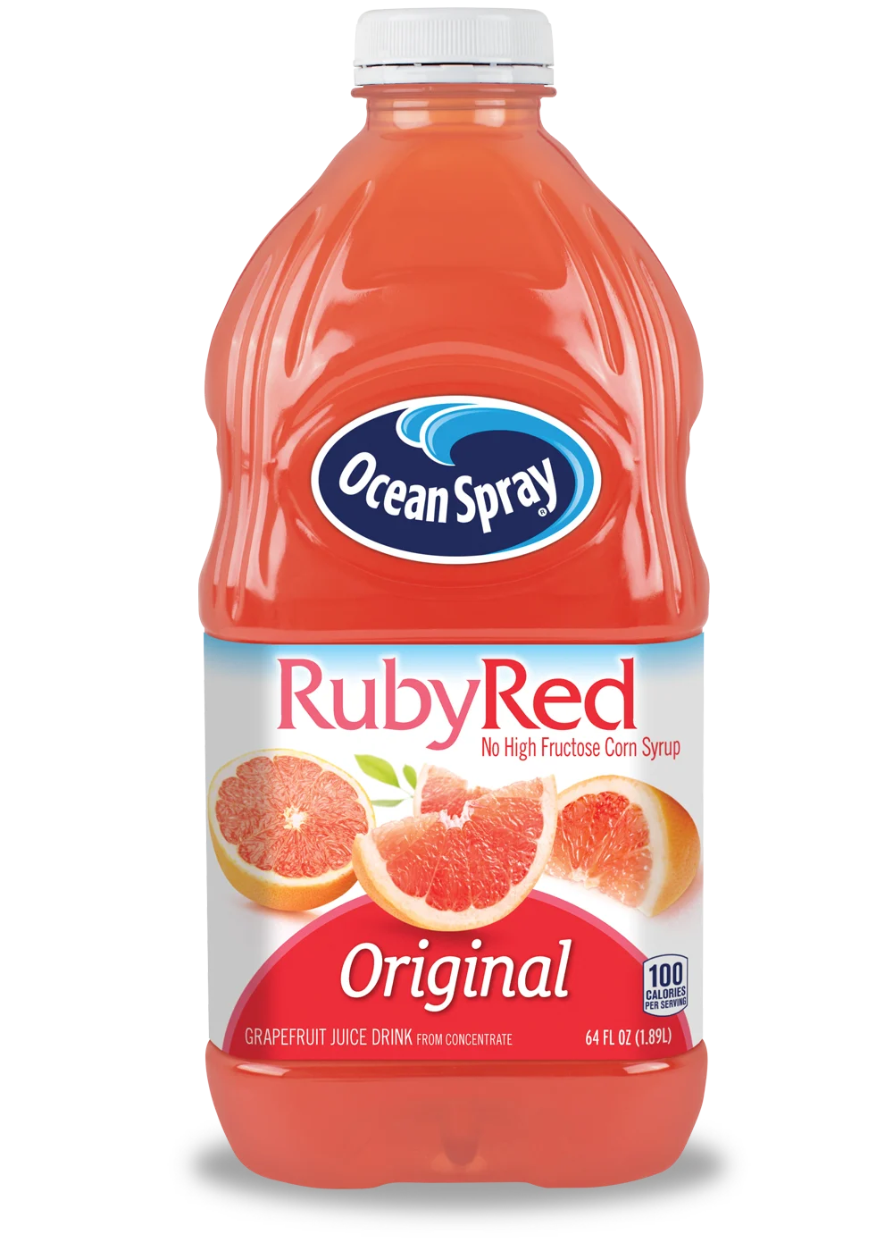 Ruby Red Grapefruit Juice Drink front image.