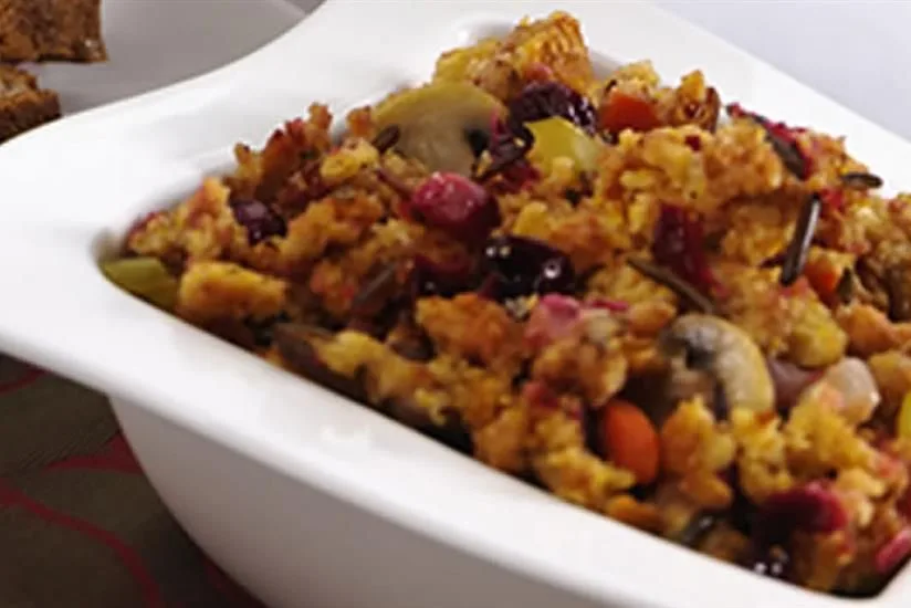 Wild Rice Cranberry Stuffing