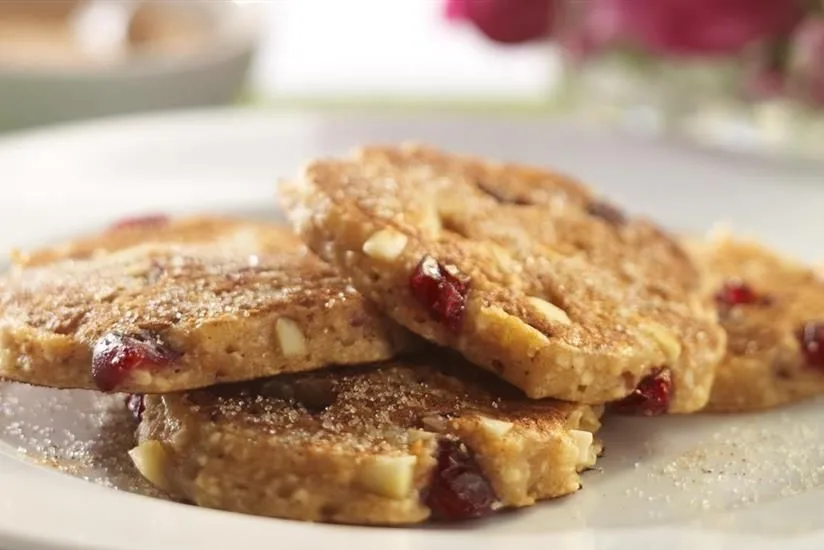 Passover Pancakes with Craisins® Dried Cranberries