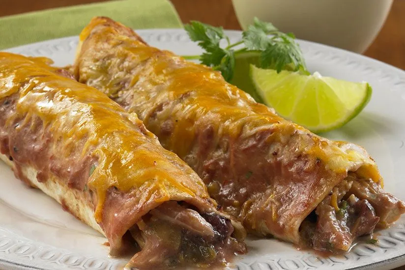 Sweet and Spicy Chicken Enchiladas