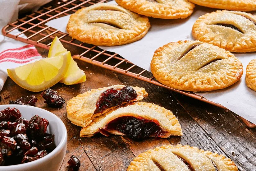 Spiced Cranberry Hand Pies