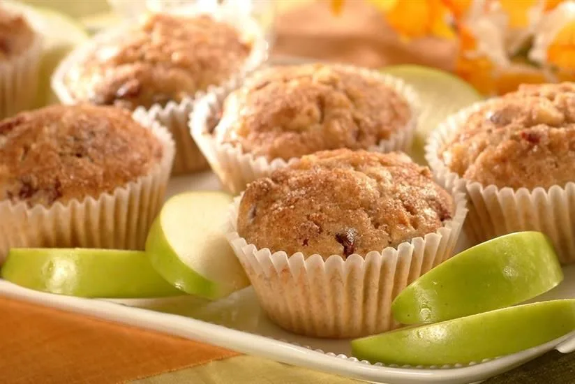 Nestle Apple-Cranberry Wheat Muffins