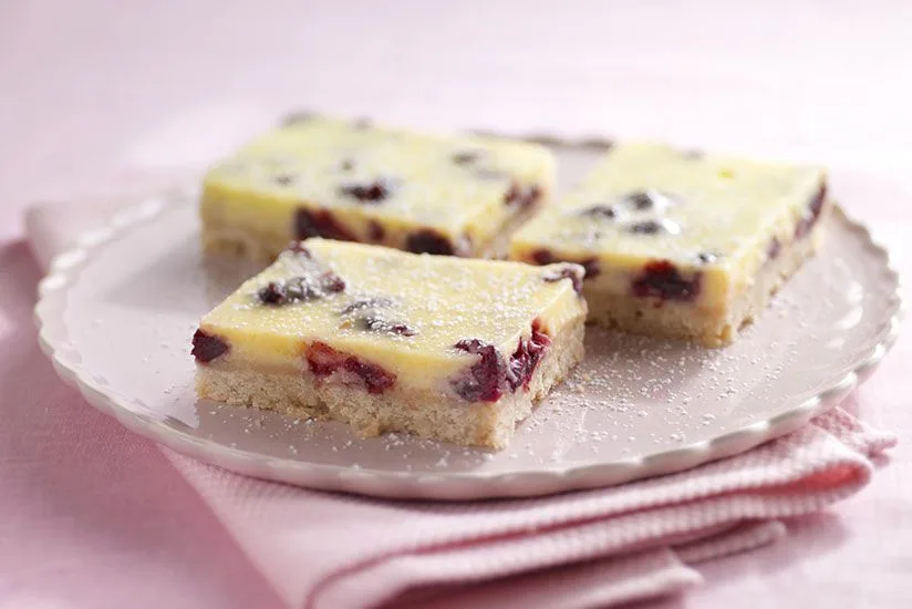 Blueberry Lemon Cheesecake Bars