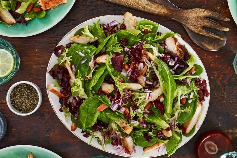 Chicken Cranberry Almond Salad