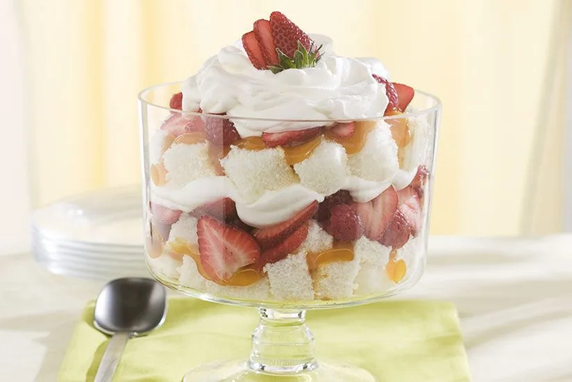 Citrus Berry Trifle