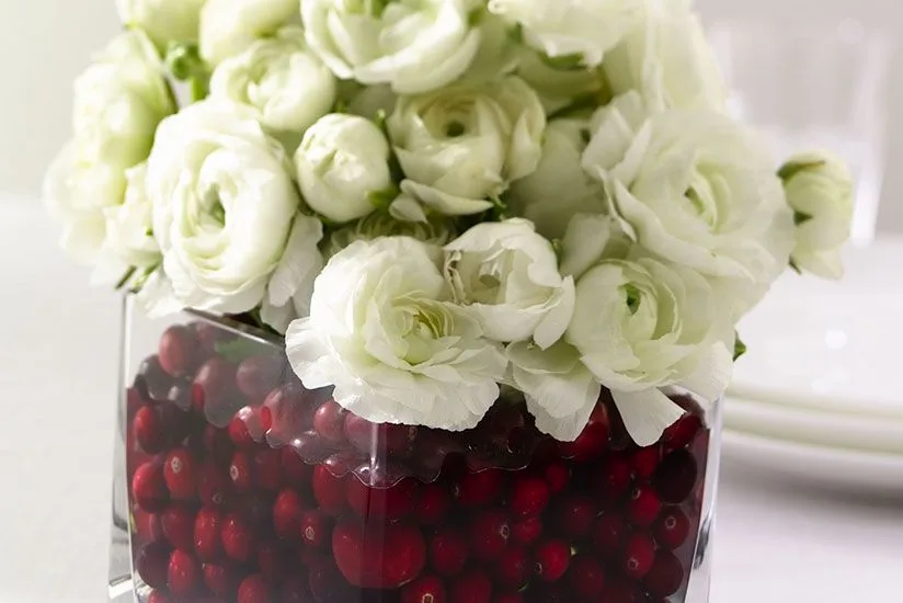 Cranberry Flower Arrangement