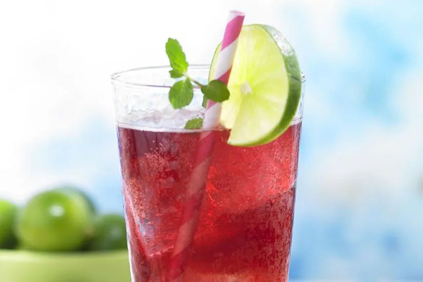 Diet Grape Lime Rickey