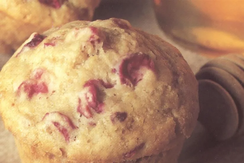 Cranberry Honey Wheat Muffins