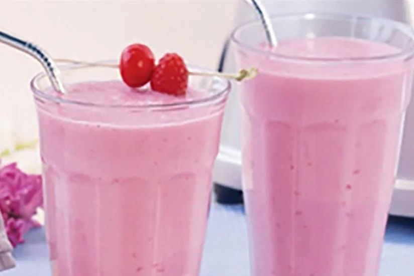 Great Start Cranberry Raspberry Shake