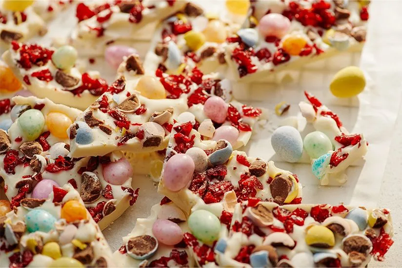 White Chocolate Easter Bark