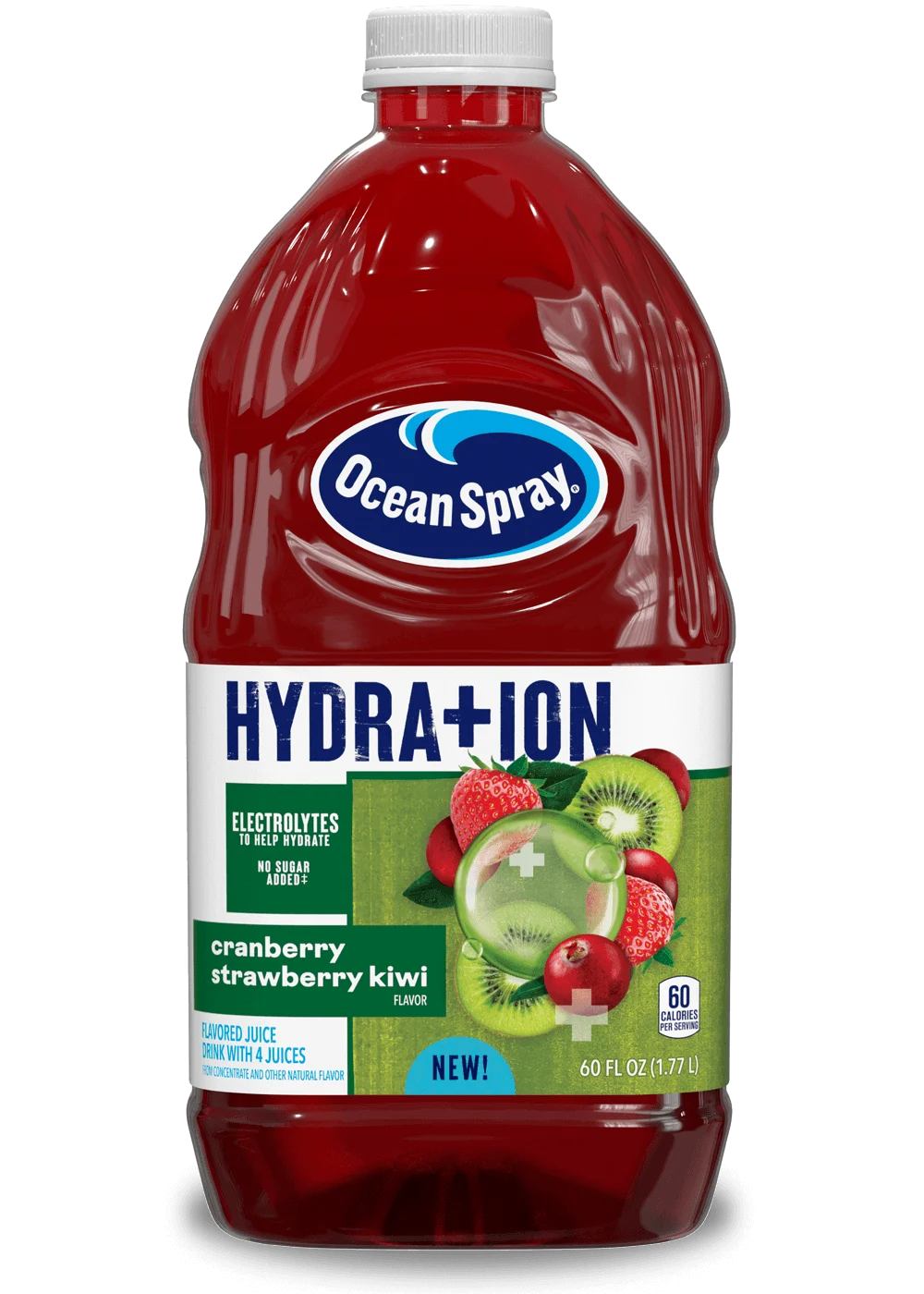 Hydration Cranberry Strawberry Kiwi front image.