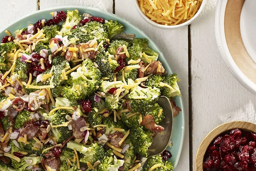 Broccoli and Cranberry Salad